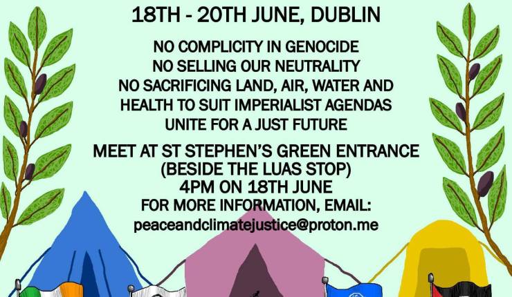 The River Poddle at the Peace & Climate Justice Camp&nbsp;2025