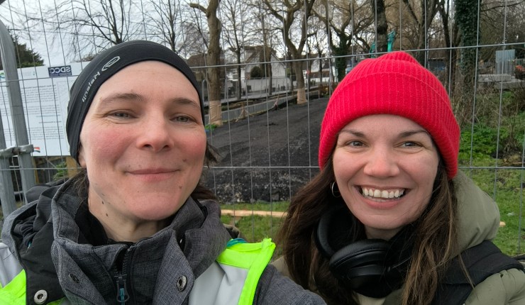 River Poddle walking with&nbsp;Kim